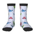 thumbnail image 1 of Sigee Sea Turtle Whale for Premium Children's Socks Unisex School Kids Boys Girls,Soft and Comfy Kids' Socks, 1 of 5