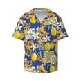 thumbnail image 1 of Sigee Sicilian Style Print Men's Shirts Casual Button Down Short Sleeve Summer Beach Shirt Hawaiian Vacation Shirts Tee Shirt-X-Large, 1 of 7