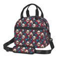 thumbnail image 1 of Sigee Skull red flower blue for Reusable Lunch Box for Men/Women for Work, Office, Picnic - Spacious, Lightweight, and Easy to Clean, 1 of 5