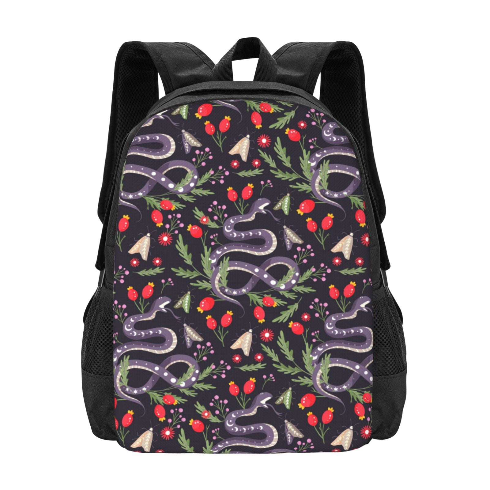 Sigee Snakes And Snake Fruit for Simple large capacity backpack Travel ...