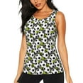 thumbnail image 1 of Sigee Soccer and Football for Women's Workout Tank Top,Running Tank Tops,Sleeveless Gym ClothesMedium, 1 of 8