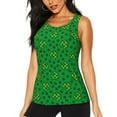 thumbnail image 1 of Sigee St Patrick's Day5 for Women's Workout Tank Top,Running Tank Tops,Sleeveless Gym ClothesXX-Large, 1 of 8