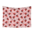 thumbnail image 1 of Sigee Strawberries for Pet Blanket for Dog Cat Puppy Blanket Cat Blankets for Small and Medium Pets-Medium, 1 of 8