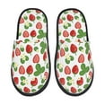 Sigee Strawberry for Cozy Furry Slippers Super Soft Indoor and Outdoor