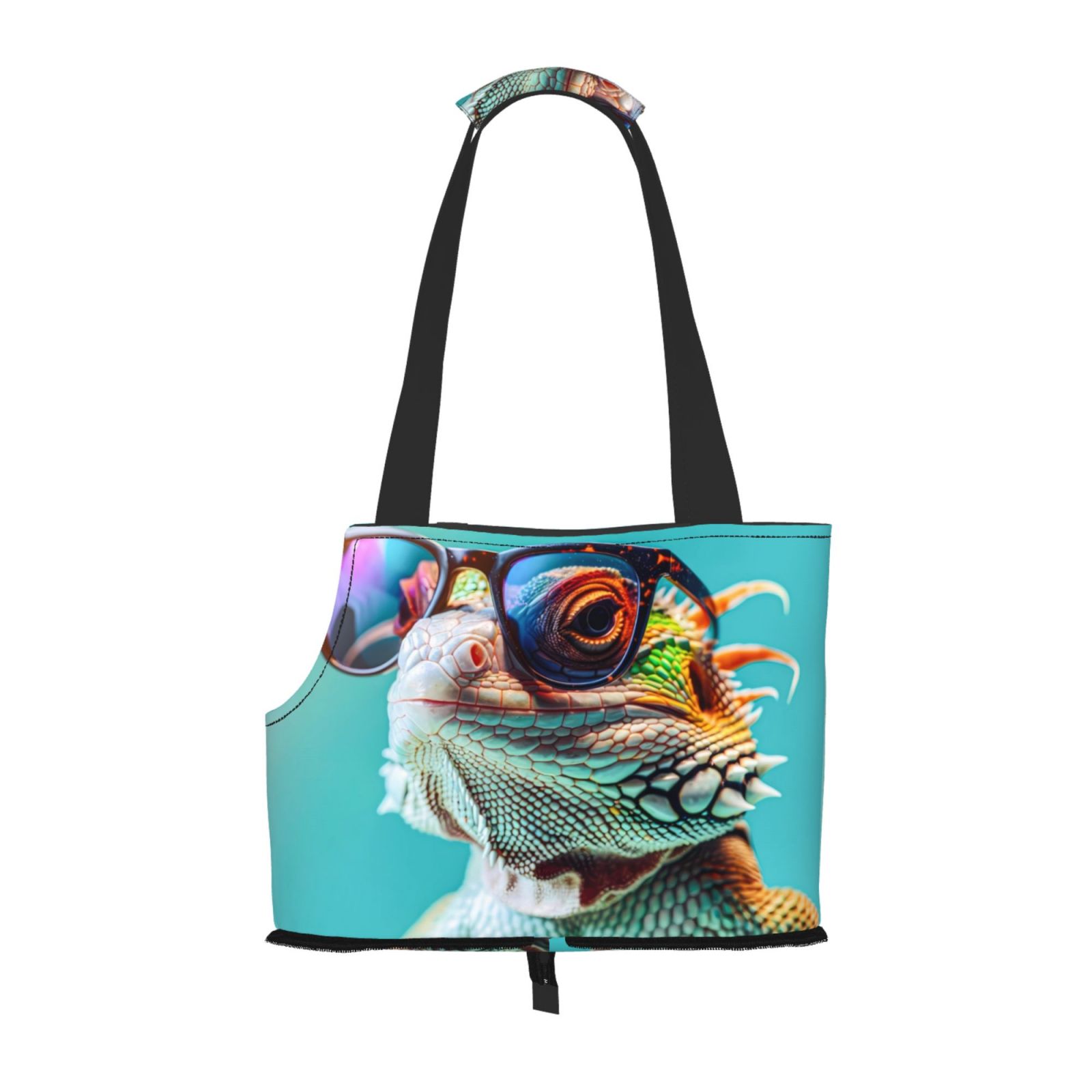 Sigee Stylish Sunglasses Iguana for Pet Carrier Bag for Puppy with