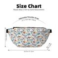 thumbnail image 1 of Sigee Summer Stamp for Multi-functional Belt Bag for Men and Women With Adjustable Strap For Travel Running Hiking, 1 of 8