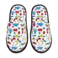thumbnail image 1 of Sigee Summer for Cozy Furry Slippers Super Soft Indoor and Outdoor Use, Non-Slip Sole Slip On House Slippers-Large, 1 of 8