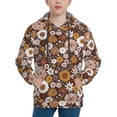 thumbnail image 1 of Sigee Sunflowers for Boys and Girls Youth Hoodie Kids Clothes Boys' Fashion Sweatshirts-Small, 1 of 6