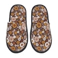 thumbnail image 1 of Sigee Sunflowers for Cozy Furry Slippers Super Soft Indoor and Outdoor Use, Non-Slip Sole Slip On House Slippers-Large, 1 of 8