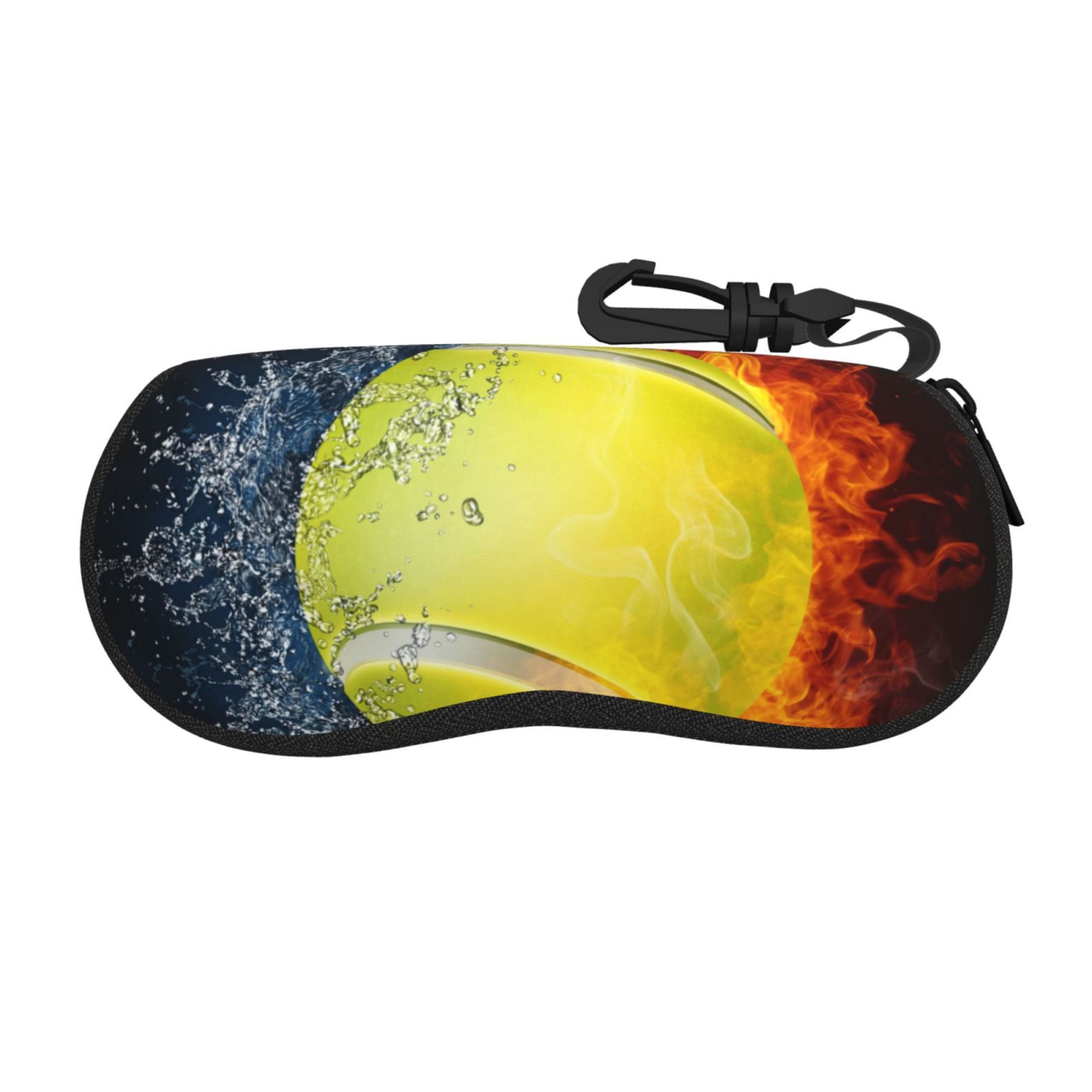 Sigee Tennis Ball In Fire And Water for Soft Eyeglass Cases for Women