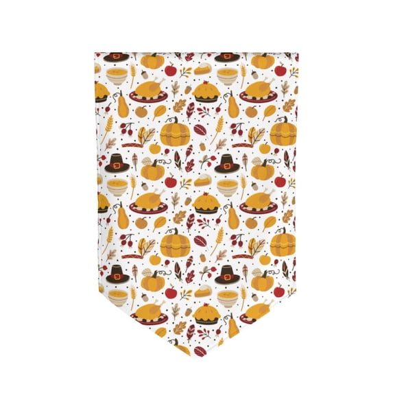 Sigee Thanksgiving Printed Flag12.5 * 18in Outdoor Yard Flags For Garden Decor