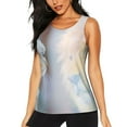 thumbnail image 1 of Sigee The Cat Looks in the Mirror for Women's Workout Tank Top,Running Tank Tops,Sleeveless Gym ClothesSmall, 1 of 8