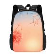 thumbnail image 1 of Sigee The Sunset of Dandelion for Simple large capacity backpack Travel Laptop Backpack, Business for Travel and Daily Use, 1 of 1