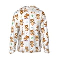 thumbnail image 1 of Sigee Tigers go in for Sports Print UPF50+ Men's Sun Protection Hoodie Shirt SPF UV Shirt Long Sleeve Fishing Outdoor Lightweight, S-3XL, 1 of 9