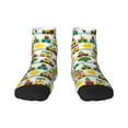 thumbnail image 1 of Sigee Train With Animals for Crew Soft Moisture-wicking Socks ,Cushion Moisture Wicking Boot Socks for Men and Women, 1 of 7