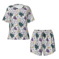 thumbnail image 1 of Sigee Turtle for Sleepwear Casual Pjs with Pockets Women's Pajamas Sets Shorts 2 Piece Short Sleeve Lounge Sets 4X-Large, 1 of 9