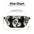 thumbnail image 1 of Sigee Unicorn in Yoga for Multi-functional Belt Bag for Men and Women With Adjustable Strap For Travel Running Hiking, 1 of 8
