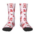 thumbnail image 1 of Sigee Valentine Gnomes for Premium Children's Socks Unisex School Kids Boys Girls,Soft and Comfy Kids' Socks, 1 of 5