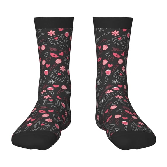 Sigee Valentine'S Day for Premium Children's Socks Unisex School Kids Boys Girls,Soft and Comfy Kids' Socks