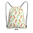 thumbnail image 1 of Sigee Vegan Fruit Carrot for Drawstring Zipper Backpack ,Waterproof, Durable, Lightweight Gym Bag for Sports, 1 of 5