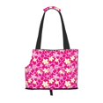 Sigee Vintage Flowers for Pet Carrier Bag for Puppy with Pockets for