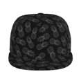 thumbnail image 1 of Sigee White Pineapples Print Men Women Fashion Baseball Cap,Unisex-Adults,Classic Adjustable Plain Hat, 1 of 1