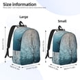 thumbnail image 1 of Sigee Winter Rabbit for Canvas Large Capacity Laptop Backpack for Men and Women, Travel Backpack, 1 of 8