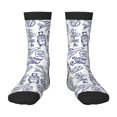 thumbnail image 1 of Sigee World Travel2 for Premium Children's Socks Unisex School Kids Boys Girls,Soft and Comfy Kids' Socks, 1 of 5