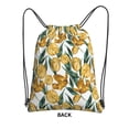 thumbnail image 1 of Sigee Yellow Tulips for Drawstring Zipper Backpack ,Waterproof, Durable, Lightweight Gym Bag for Sports, 1 of 5