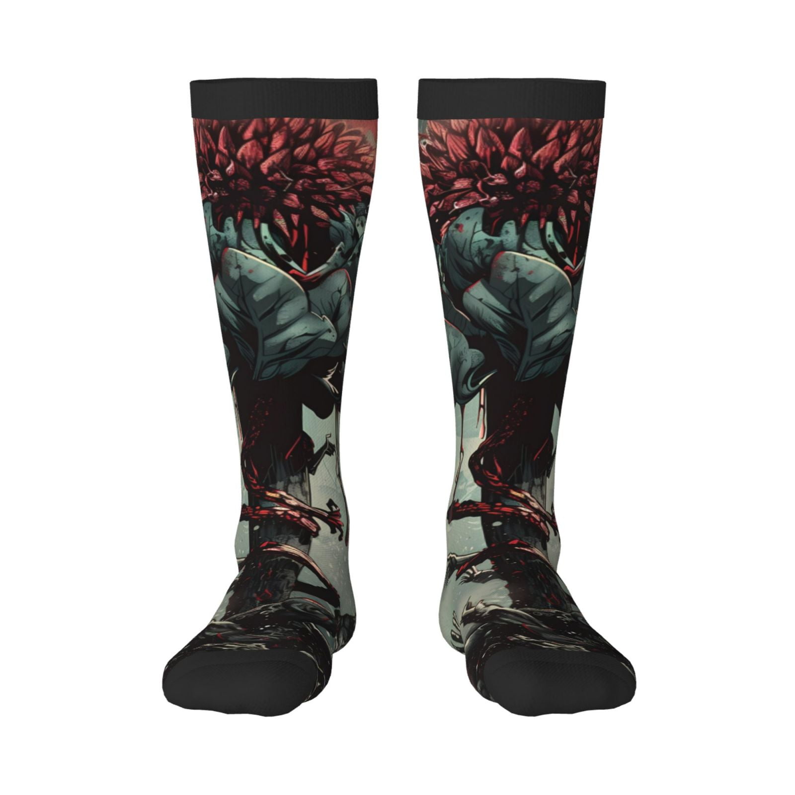Sigee Zombie Flower Apocalypse for Socks for Men Women Socks Stocking