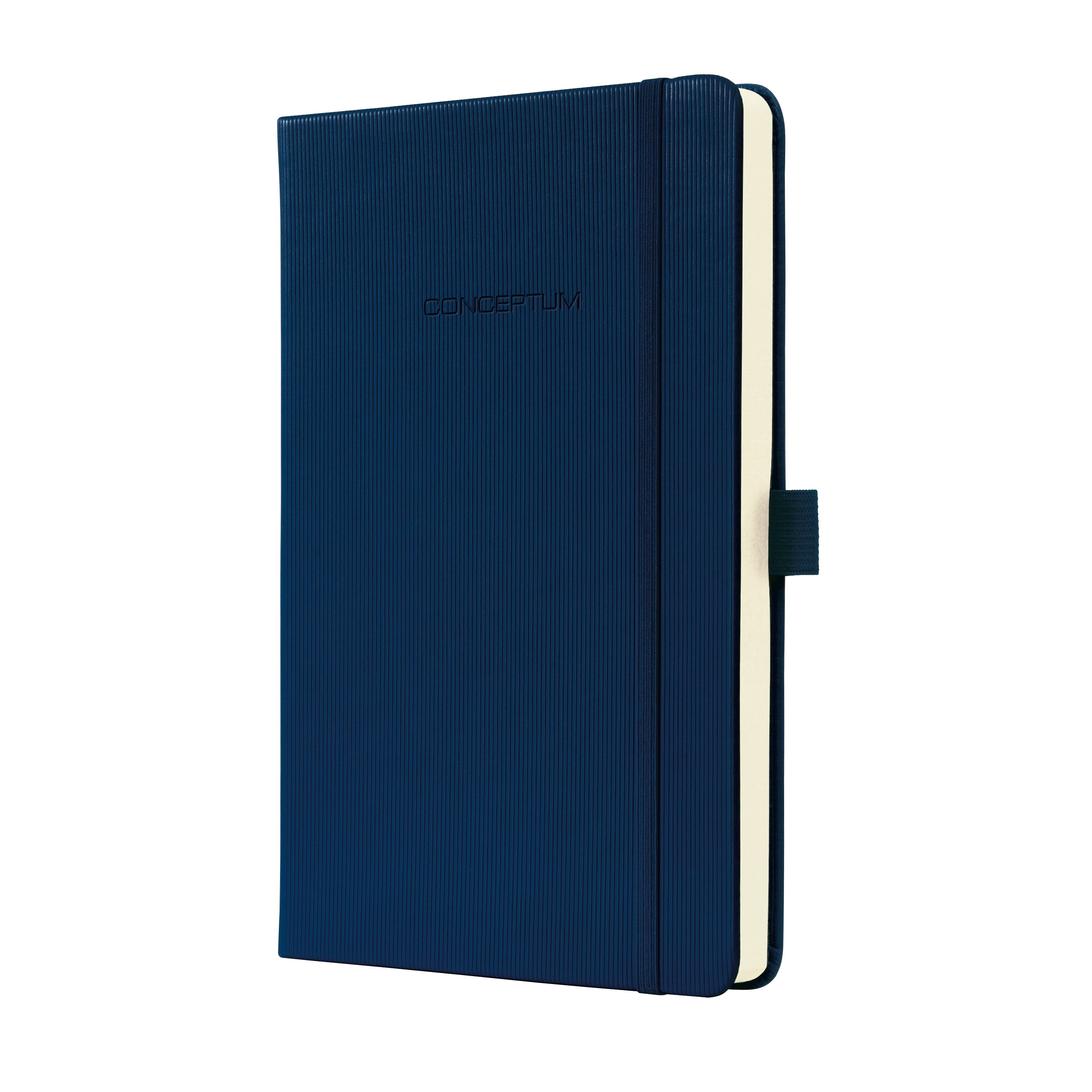 Sigel Hardcover Graph Notebook with Elastic Closure, Blue, A5 Journal Size (SGA5HES-BL)