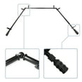thumbnail image 1 of Sigfried 13/16" Bay Window curtain rod 20"-36", 38"-72" - Black,(ABay-09-2), 1 of 4