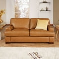 thumbnail image 1 of Siggy Genuine Leather Sofa Set for Living Room - Oversized leather sofa for Luxurious Comfort & Durability for Any Space, 1 of 10