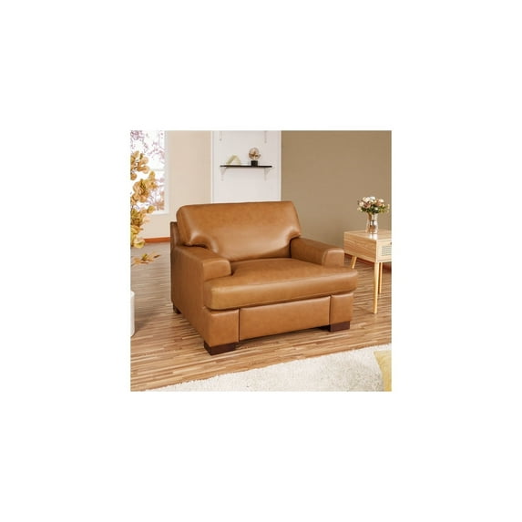 Siggy Leather Sofa-Style:Chair & Sofa