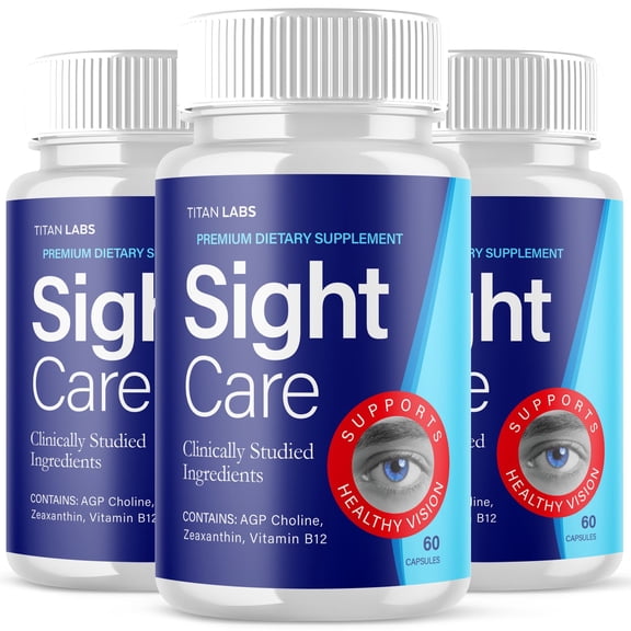 Sight Care Vision Care Pills Advanced Formula Eye Health Supplement SightCare 180 Capsules