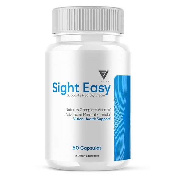 Sight Easy Advanced Eye Health Support Formula Capsules, SightEasy Maximum Strength Eye Wellness Support Pills (60 Capsules)