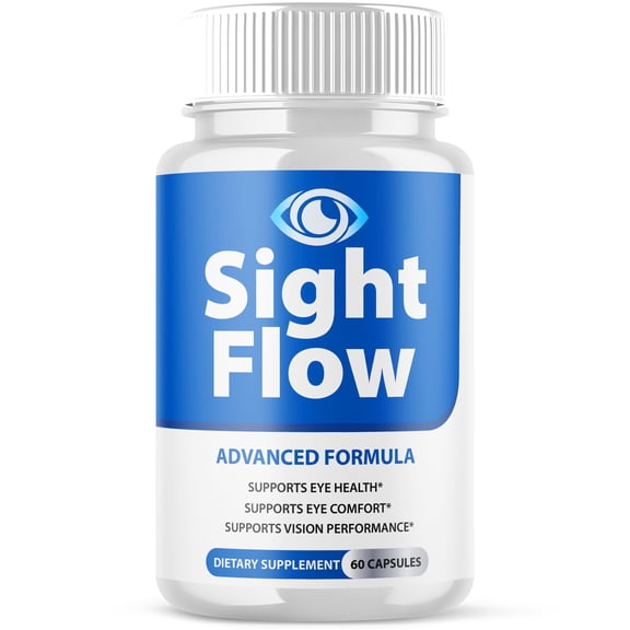 Sight Flow Vision Care Pills Advanced Formula Eye Health Supplement SightFlow 60 Capsules