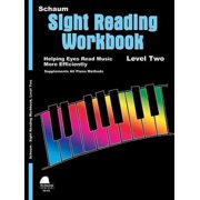 Sight Reading Workbook Level 2 Paperback by Wesley Schaum