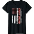 thumbnail image 1 of Sight Squad Optometry usa flag Shirt Optometrist T-Shirt, 1 of 3