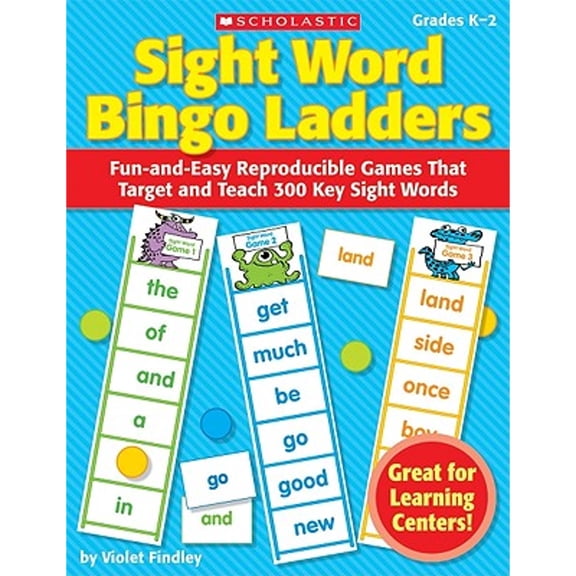 Pre-Owned Scholastic Bingo Ladders, Sight Words