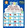 thumbnail image 1 of Sight Word Kindergarten and First Grade Colorful Picture Flash Cards English Dutch: Learning to read basic vocabulary ca, (Paperback), 1 of 1