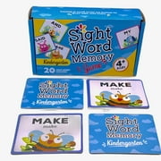Sight Word Matching Memory Game Kindergarten