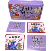 Sight Word Matching Memory Game Pre-Kindergarten
