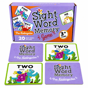 Sight Word Matching Memory Game Pre-Kindergarten