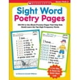 thumbnail image 1 of Sight Word Poetry Pages, (Paperback), 1 of 1