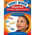 thumbnail image 1 of Pre-Owned Sight Word Practice for Every Type of Learner Grades K-1 (Paperback 9781420630589) by Ruth Foster, 1 of 1