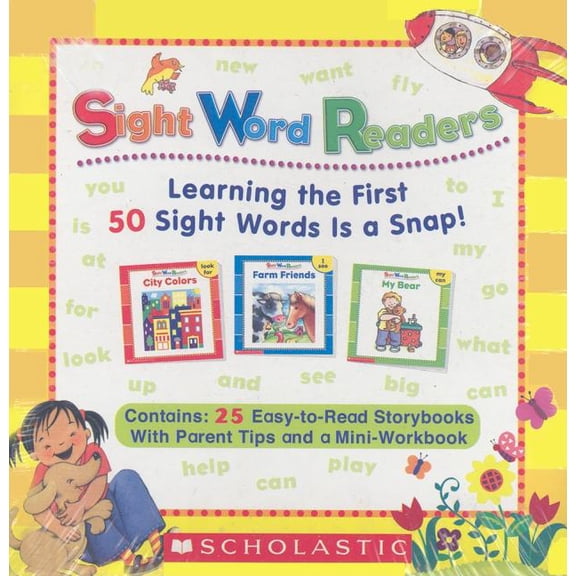 Sight Word Readers: Learning the First 50 Sight Words Is a Snap!, (Paperback)