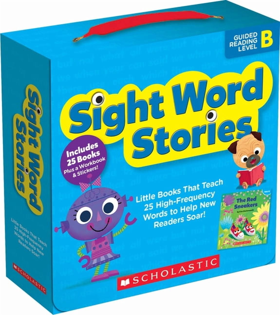 Sight Word Stories: Guided Reading Level B: Fun Books That Teach 25 Sight Words to Help New Readers Soar, (Paperback)