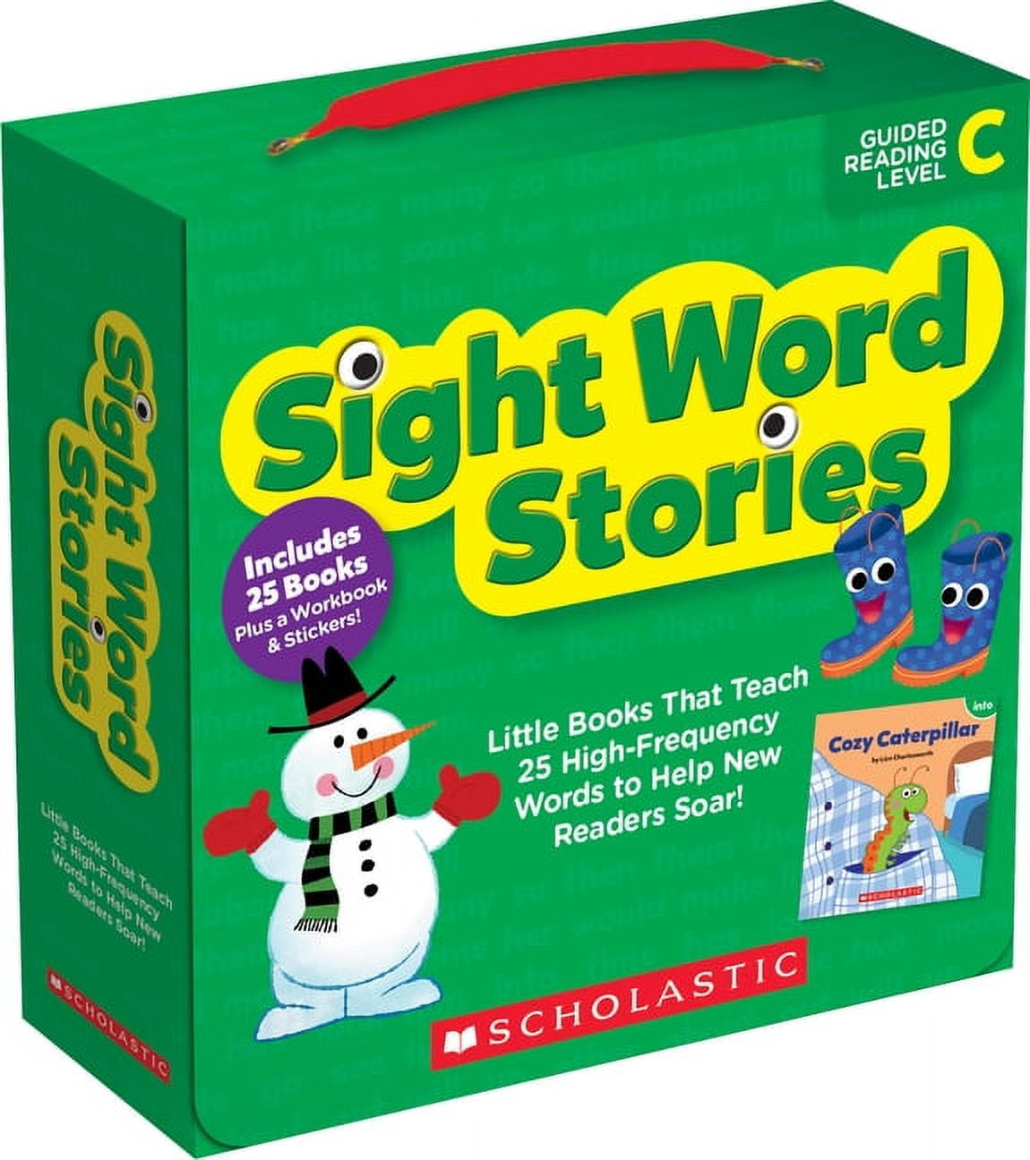 Sight Word Stories: Level C (Parent Pack): Fun Books That Teach 25 Sight Words to Help New Readers Soar, (Paperback)