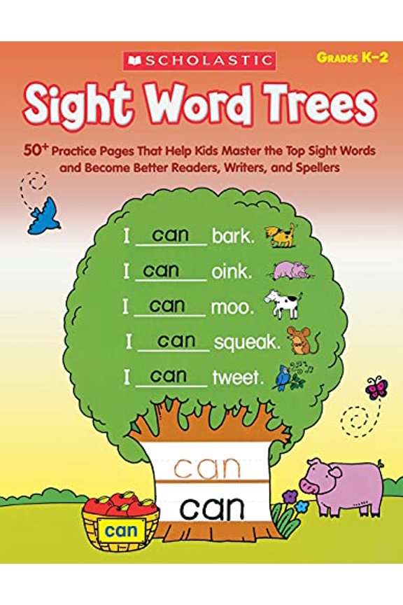 Pre-Owned Sight Word Trees, Grades K-2 (Paperback) 0545538335 9780545538336